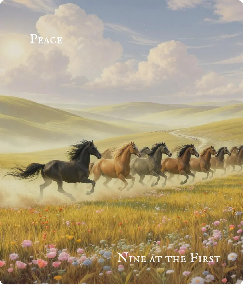 Hexagram 11 — First Nine Card