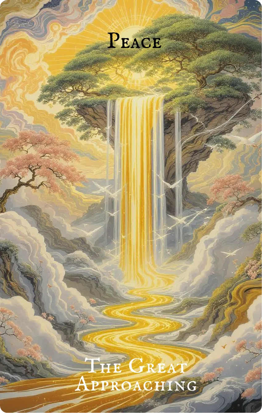 Hexagram 11 Peace Card — Front