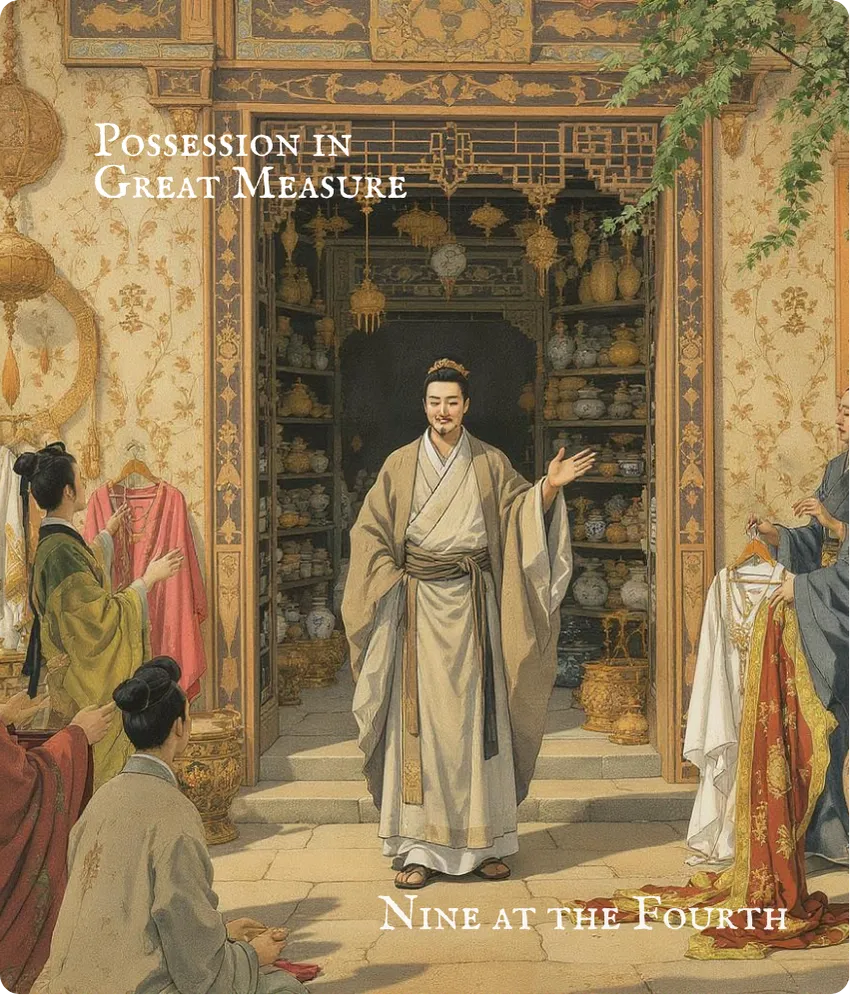 Hexagram 14 — Nine in the Fourth Card