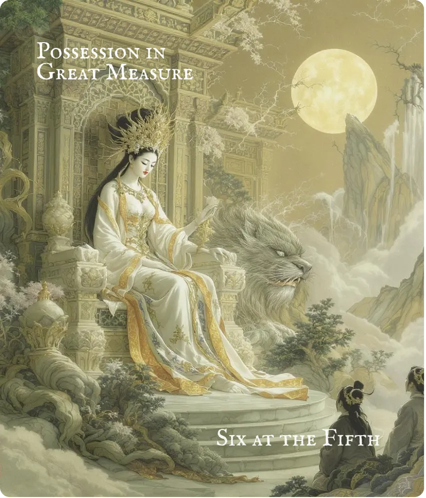 Hexagram 14 — Six in the Fifth Card