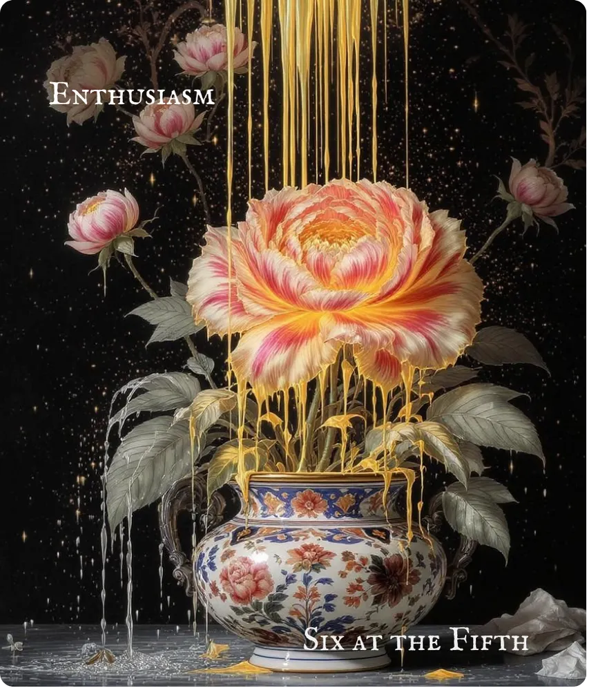 Hexagram 16 Enthusiasm — Six in the Fifth Card