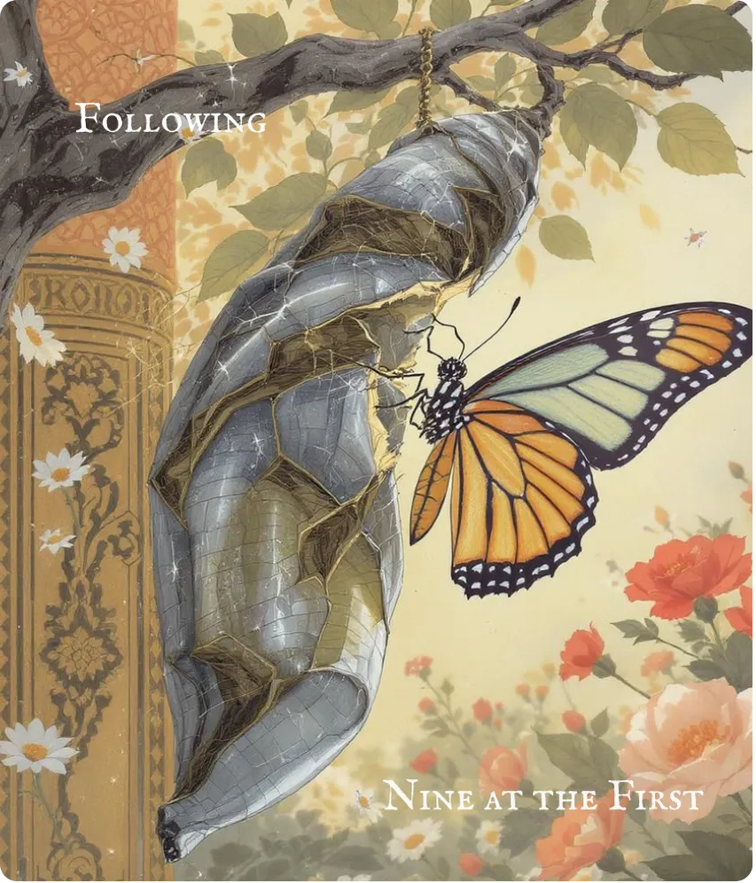 Hexagram 17 Following — First Nine Card