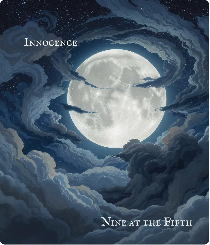 Hexagram 25 Innocence (The Unexpected) — Nine in the Fifth Card