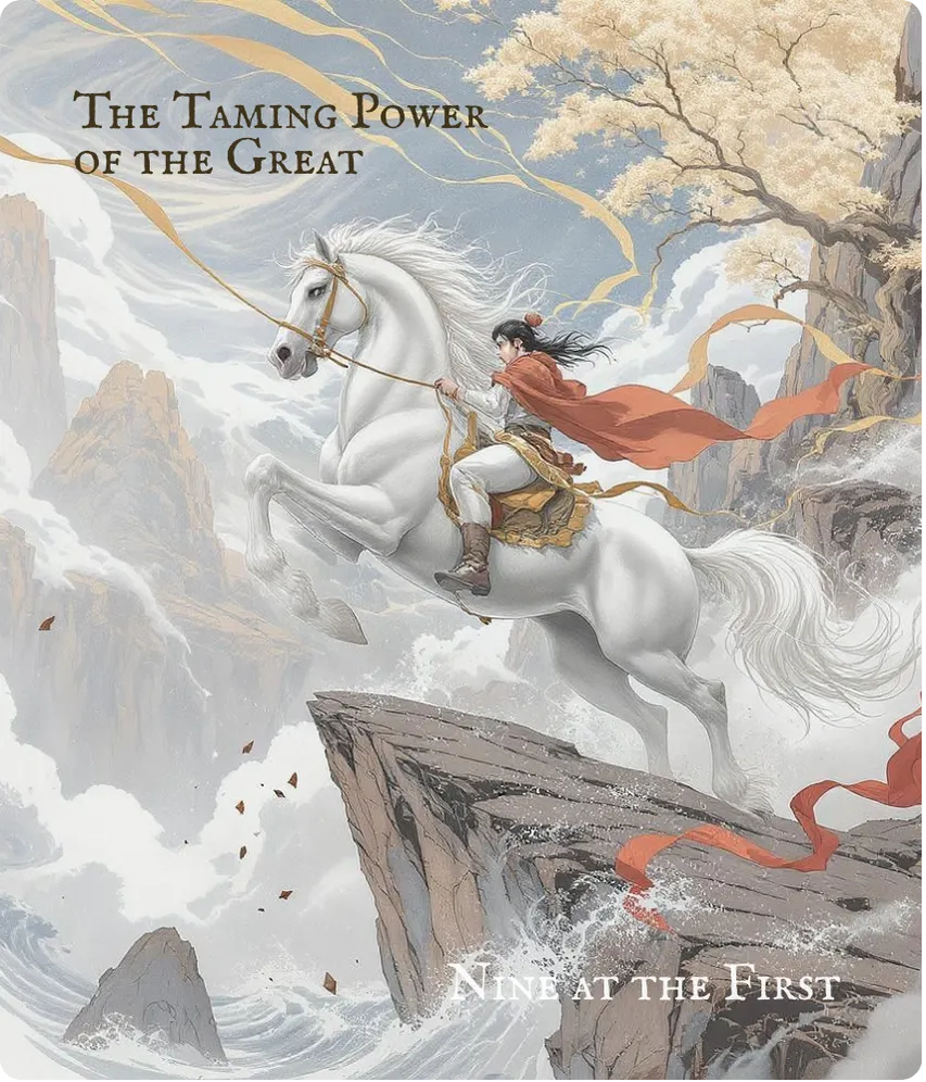 Hexagram 26 First Nine Line Card