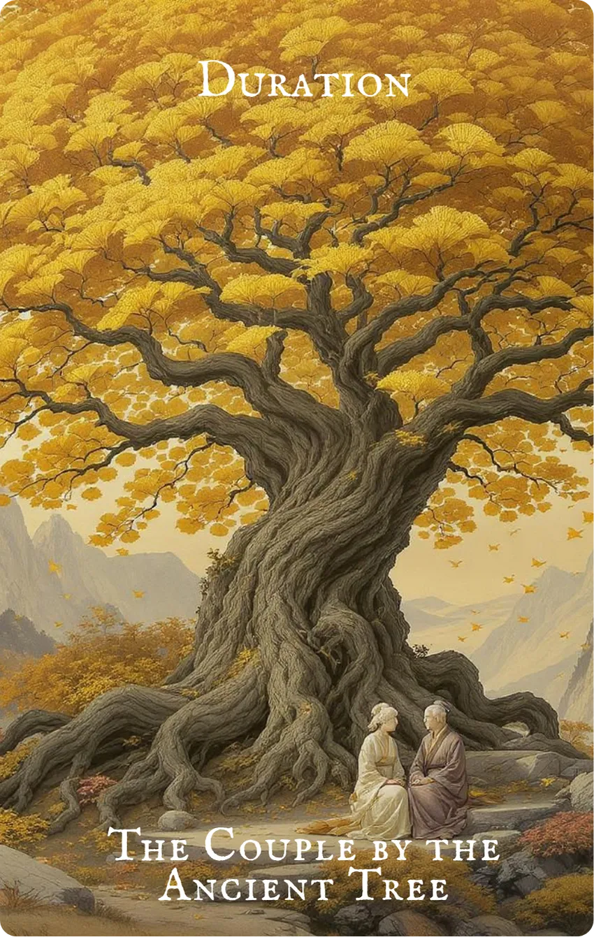 Hexagram 32 Duration Card — Front