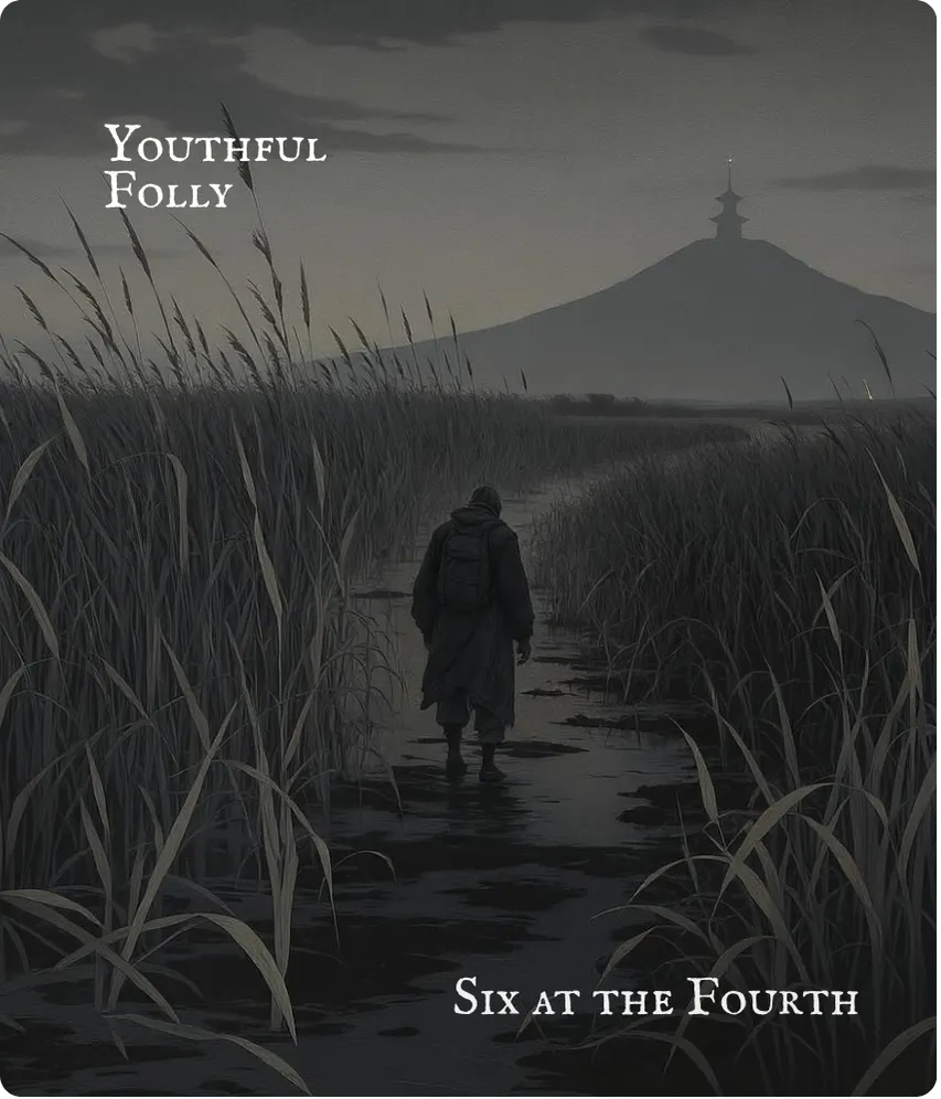 Hexagram 4 Fourth Six — Trapped in Ignorance Card